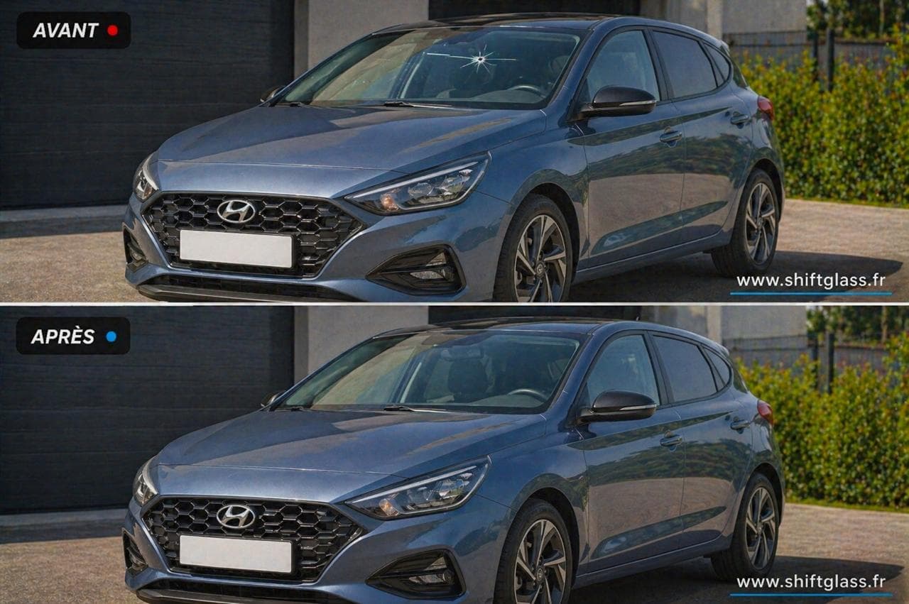 Remplacement de pare-brise à domicile par ShiftGlass