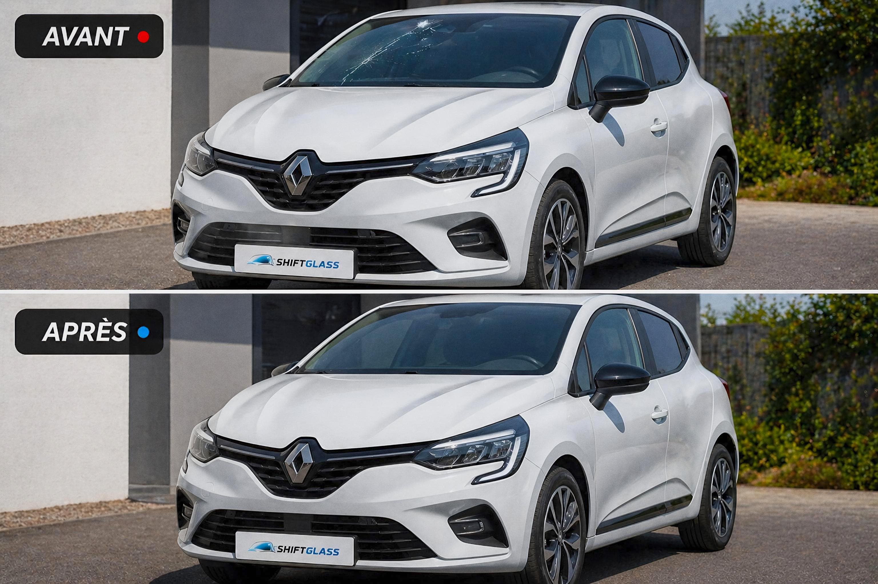 Pare-brise · fissure